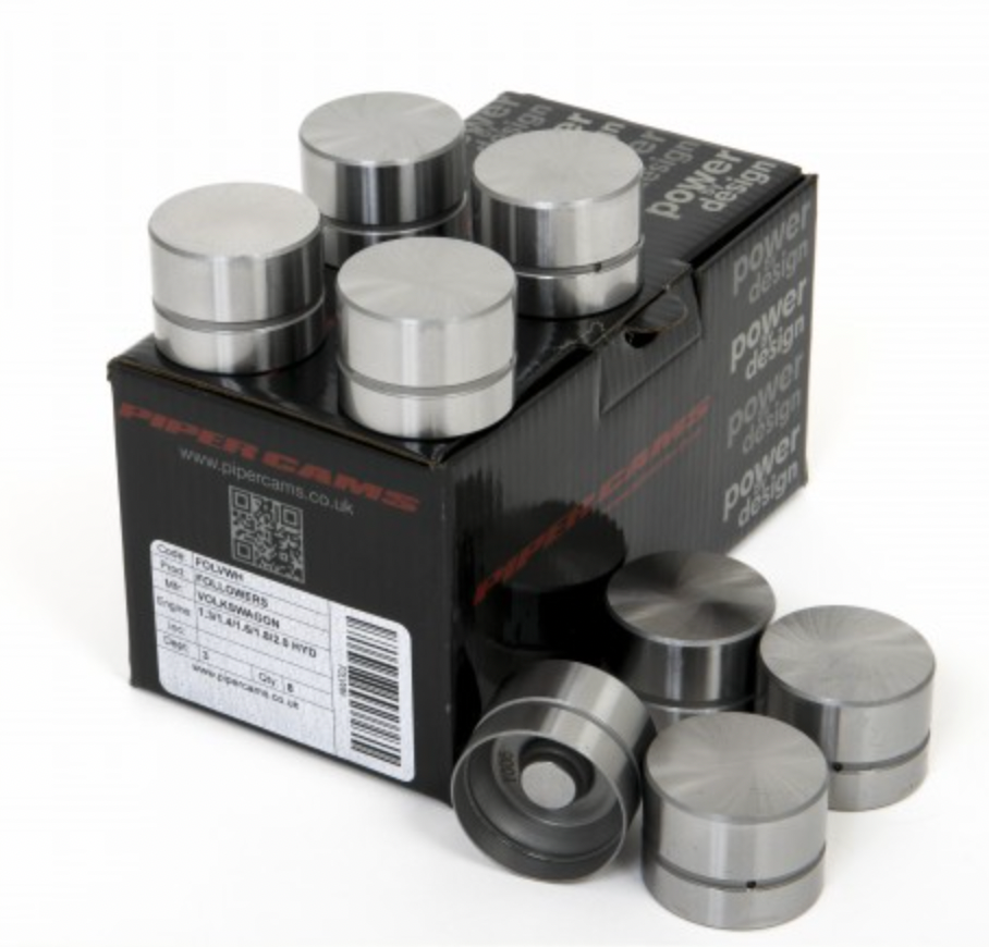 VAG GOLF / SCIROCCO GTI 1.6 / 1.8 8v HYD Piper Cams Follower Tappets FOLVWH
