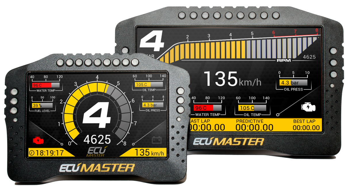 ECUMASTER 5" 7" ADU Dash Display