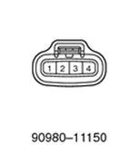 Toyota Lexus 90980-11150 20v Distributor & Throttle & Heating sensor module 176900-0020 Plug Connector  LX17
