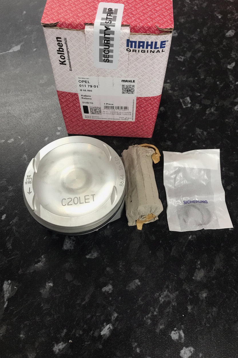 1 X VAUXHALL OPEL C20LET +0.5mm 86.5 BORE MAHLE PISTONS 0117901