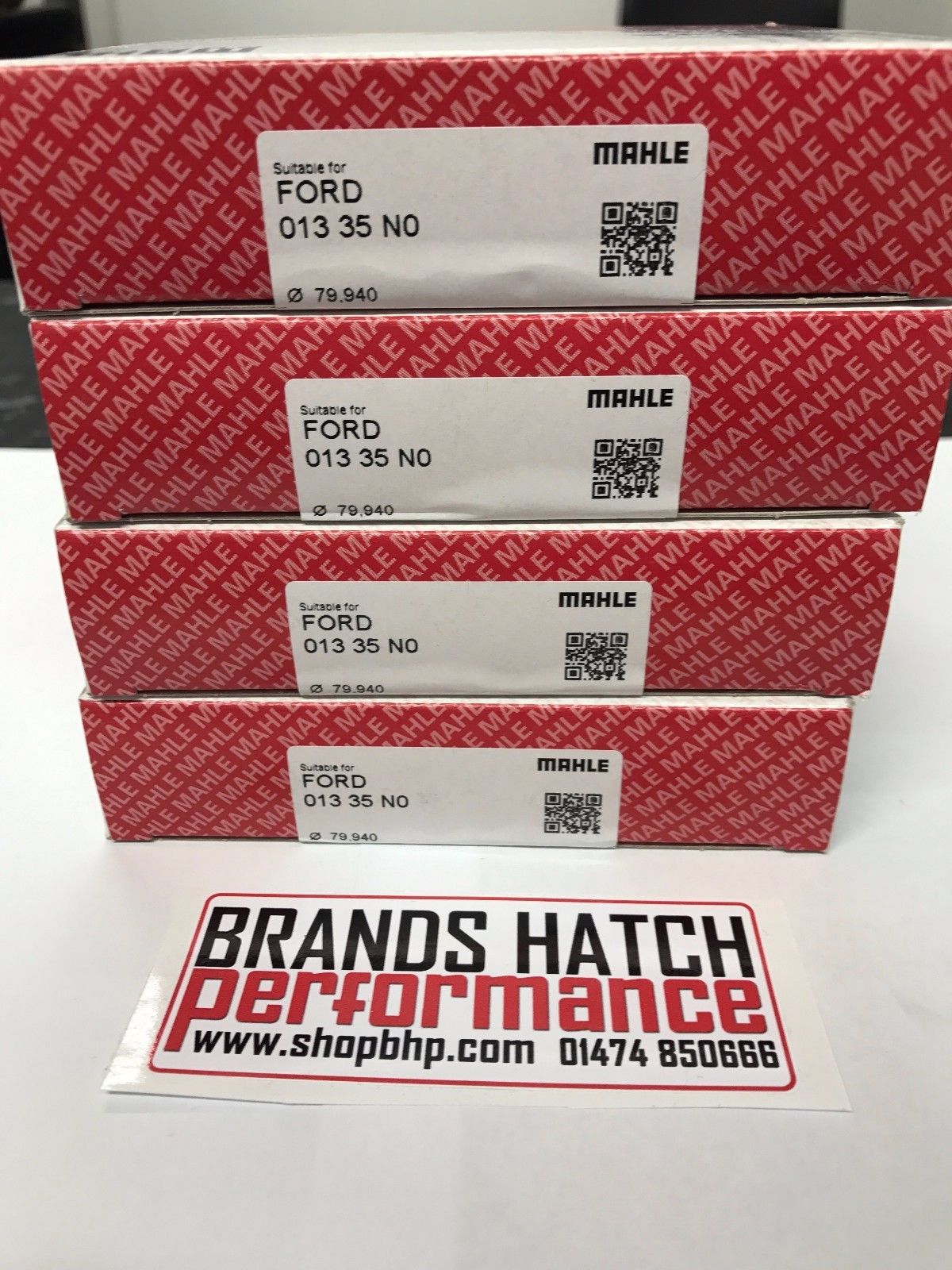 4 X Ford Escort & Fiesta RSTurbo MAHLE PISTON RINGS - COMPLETE SET 013 35 N0