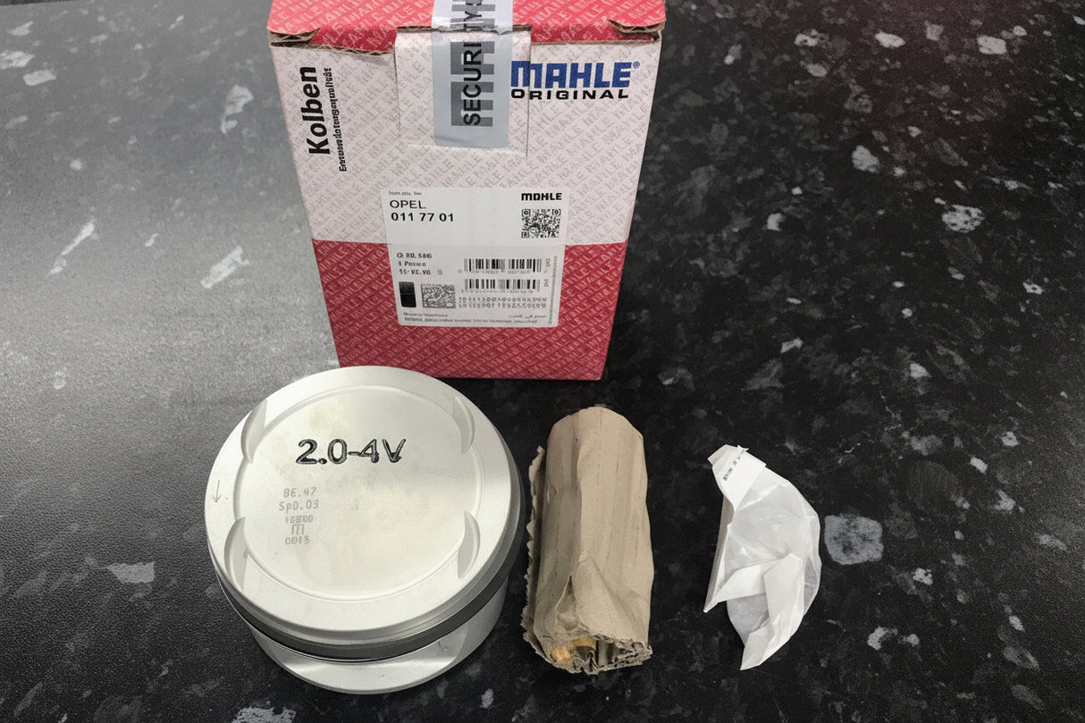 1 X VAUXHALL OPEL 2.0l C20XE 20XE +0.5mm 86.5 BORE MAHLE PISTON 0117701