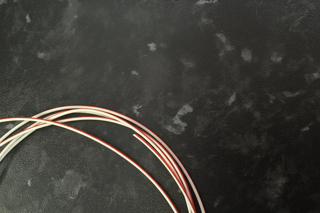 THINWALL AUTOMOTIVE 0.5mm 12V AUTO CABLE 11A CAR ENGINE LOOM WIRE - STRIPED COLOUR WIRE