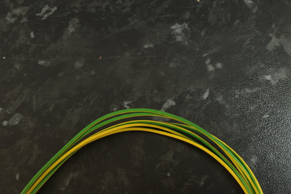 THINWALL AUTOMOTIVE 0.5mm 12V AUTO CABLE 11A CAR ENGINE LOOM WIRE - STRIPED COLOUR WIRE
