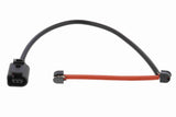 Warning Contact, brake pad wear - V10-72-1036