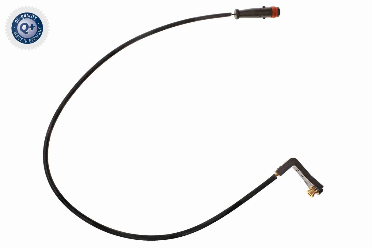 Warning Contact, brake pad wear - V30-72-0056
