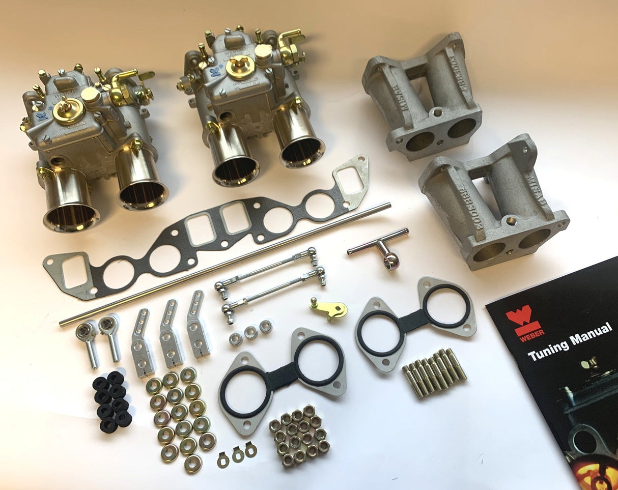 Volvo B18 / B20 2 x 40 DCOE Weber Carb Carburettor Kit