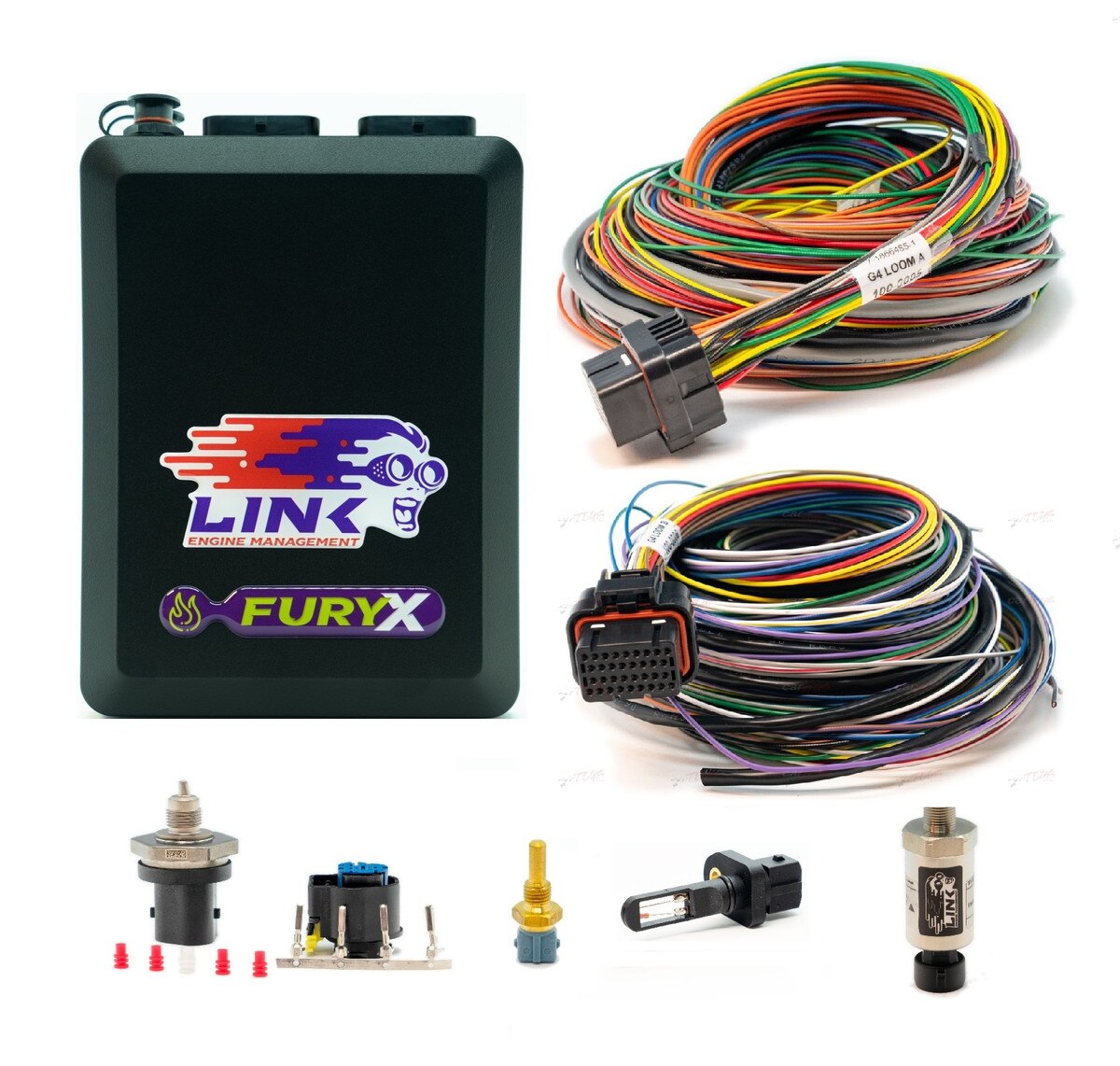 Link G4X FuryX Motorsport Bundle - ECU, A & B Looms + Sensors