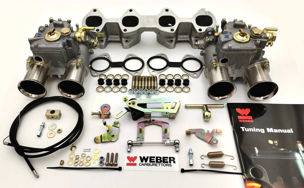 BMW M10 2.0 2 X 45 DCOE Weber Carb Carburettor Kit