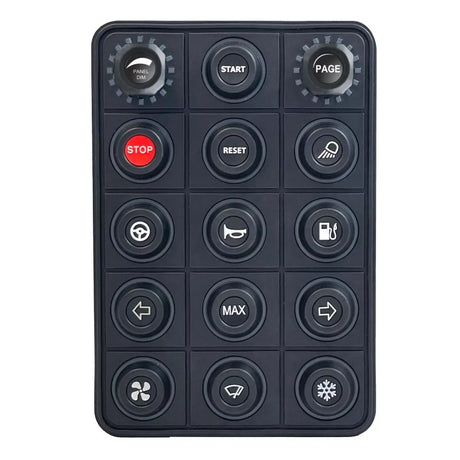 Link CAN Canbus Keypad 15 Button Keypad Switches + 2 Rotary Encoders