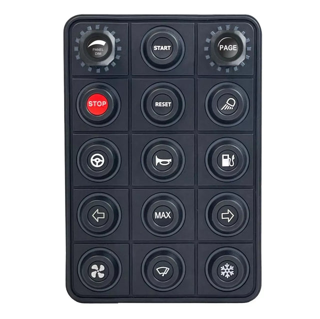 Link CAN Canbus Keypad 15 Button Keypad Switches + 2 Rotary Encoders