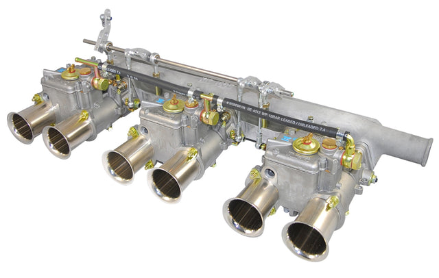 Jaguar 3.4 XK120 XK150 3 x 45 DCOE Weber Carb Carburettor Kit