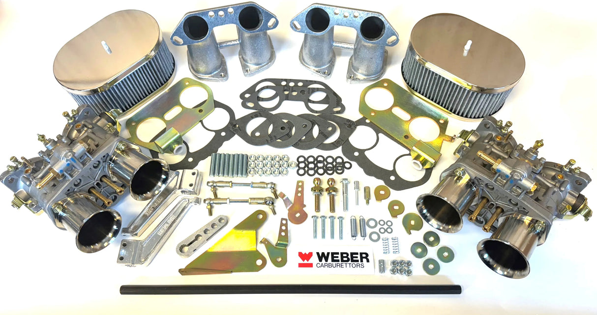 Volkswagen VW 1.7 1.8 2.0 T4 air cooled 2 X 44 IDF Weber Carb Carburettor Kit