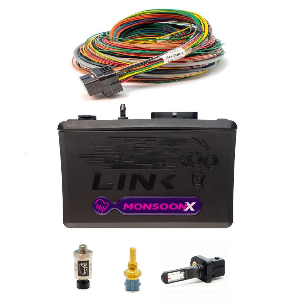LINK ECU G4X Monsoon Wire-In Bundle - ECU + Loom + Sensors - Ideal for Turbo / Boosted Engines BF25