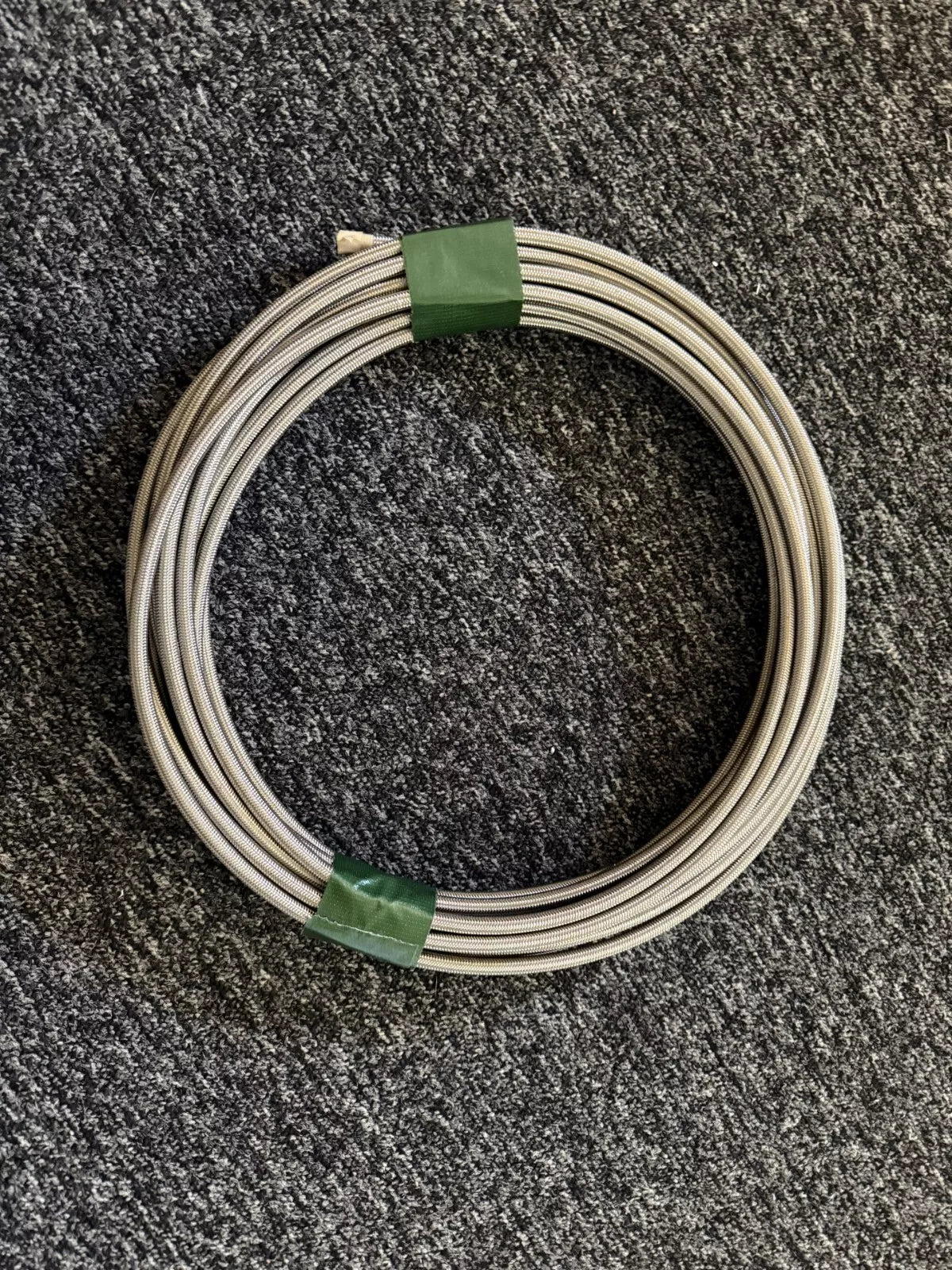 3.5mm Stainless Braided Brake Clutch Hydraulic Line Hose - 3/8" UNF M10 Fittings - Sold Per Metre (Copy)