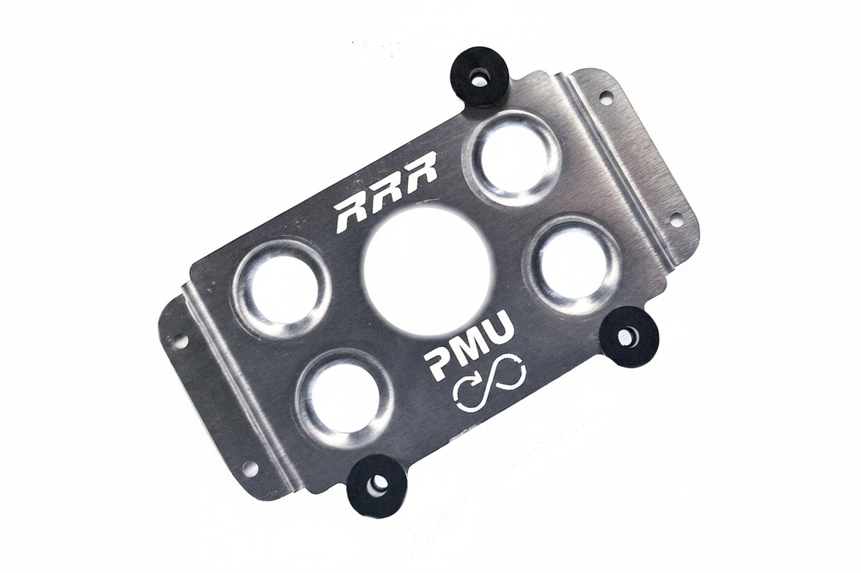 ECUMaster PMU24 / PMU16 Aluminium Mounting Plate Bracket