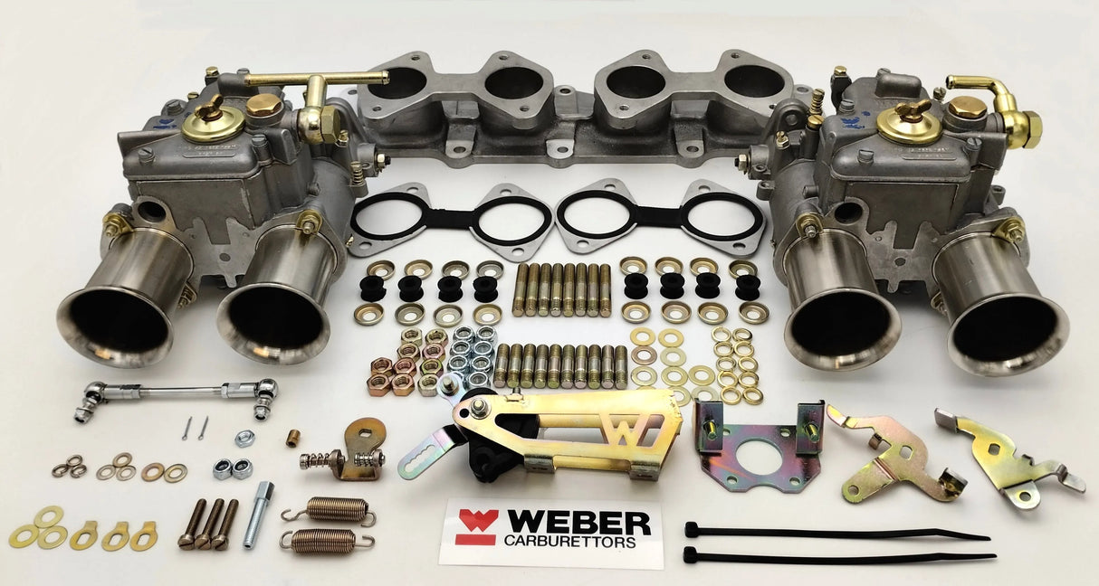 Ford 2.0 ZETEC 2 X 45 DCOE Weber Carb Carburettor Kit
