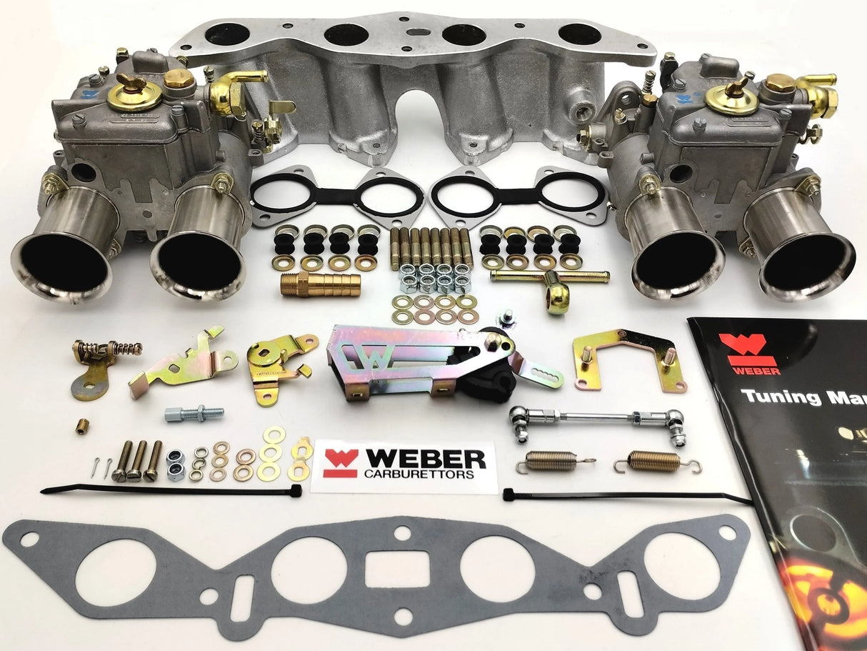 Ford 1.6 2.0 Pinto 2 X 45 DCOE Weber Carb Carburettor Kit