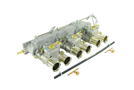 Jaguar 3.8 4.2 E-type Etype 3 x 45 DCOE Weber Carb Carburettor Kit