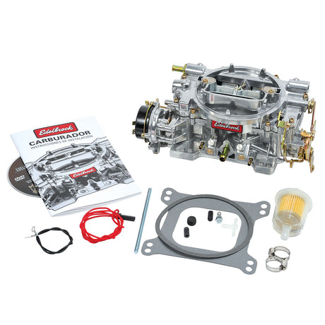 Edelbrock Weber 1403 500 CFM With Electric Choke, Satin Finish (Non-EGR)
