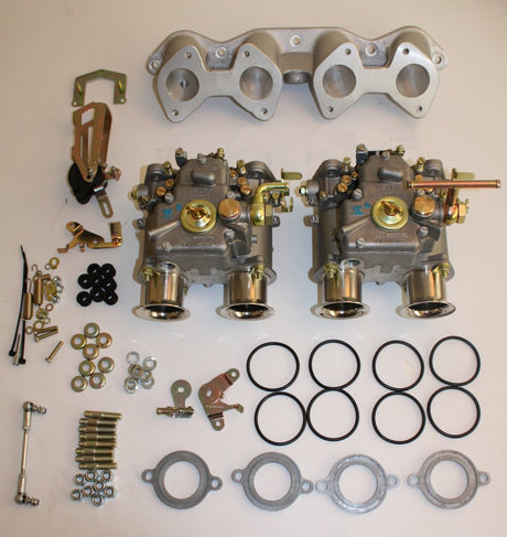 Ford Crossflow Xflow 1.6 2 x 40 DCOE Weber Carb Carburettor Kit