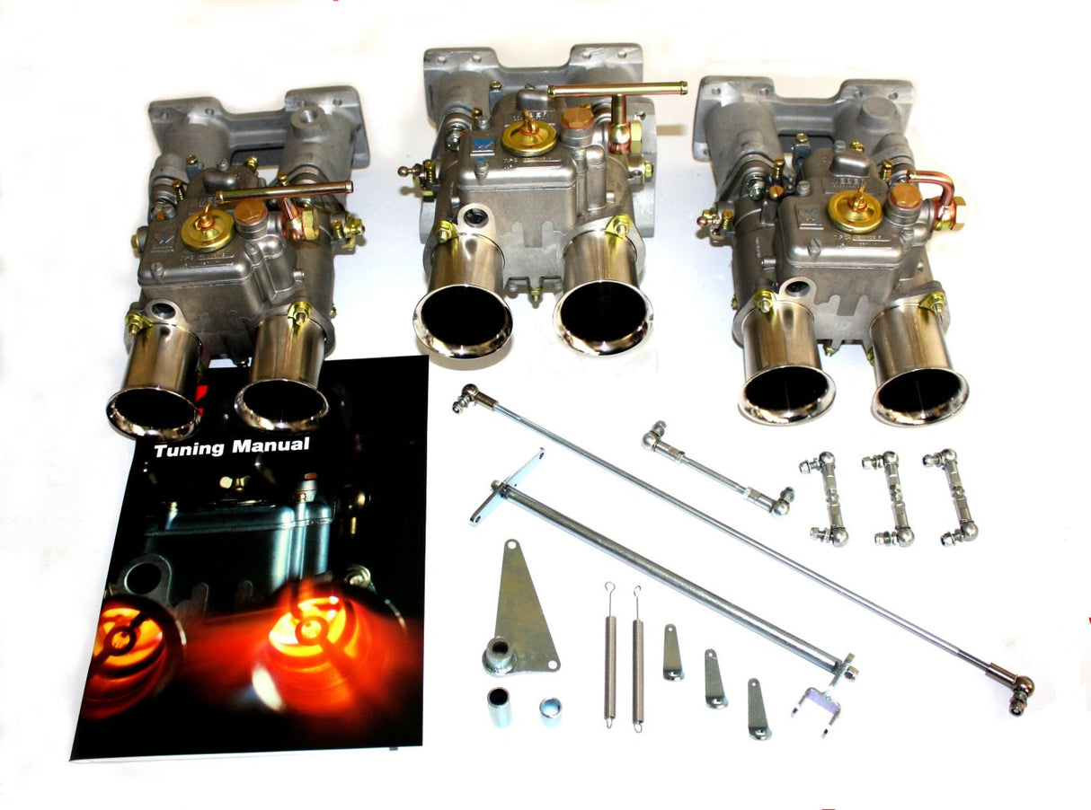 Aston Martin DB4 DB5 DB6 3 x Weber 45 DCOE Carb Carburettor Kit
