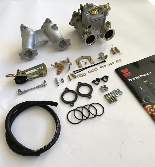 Austin BMC A Series 1 x 45 DCOE Carb Carburettor Kit