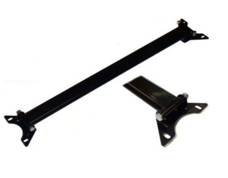 Ford Escort MK1 & MK2 Works Style Oval Strut Brace 60mm - Group 4 Bolt on ends