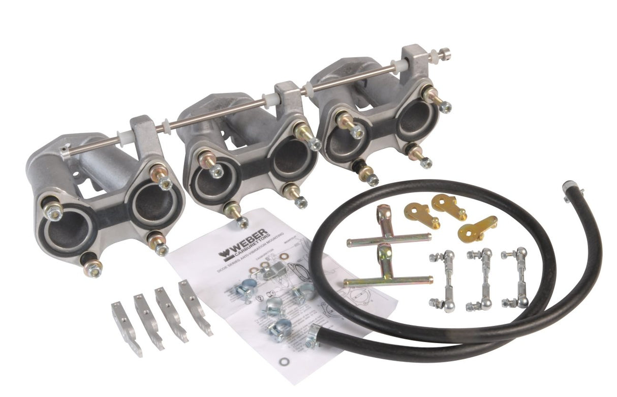 Triumph GT6 Weber 3 x DCOE Manifold & Linkage set