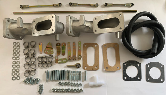 Datsun 240Z 260Z Inlet Manifold & Linkage Kit Suits 2 X 32/36 DGV DGAV DGEV