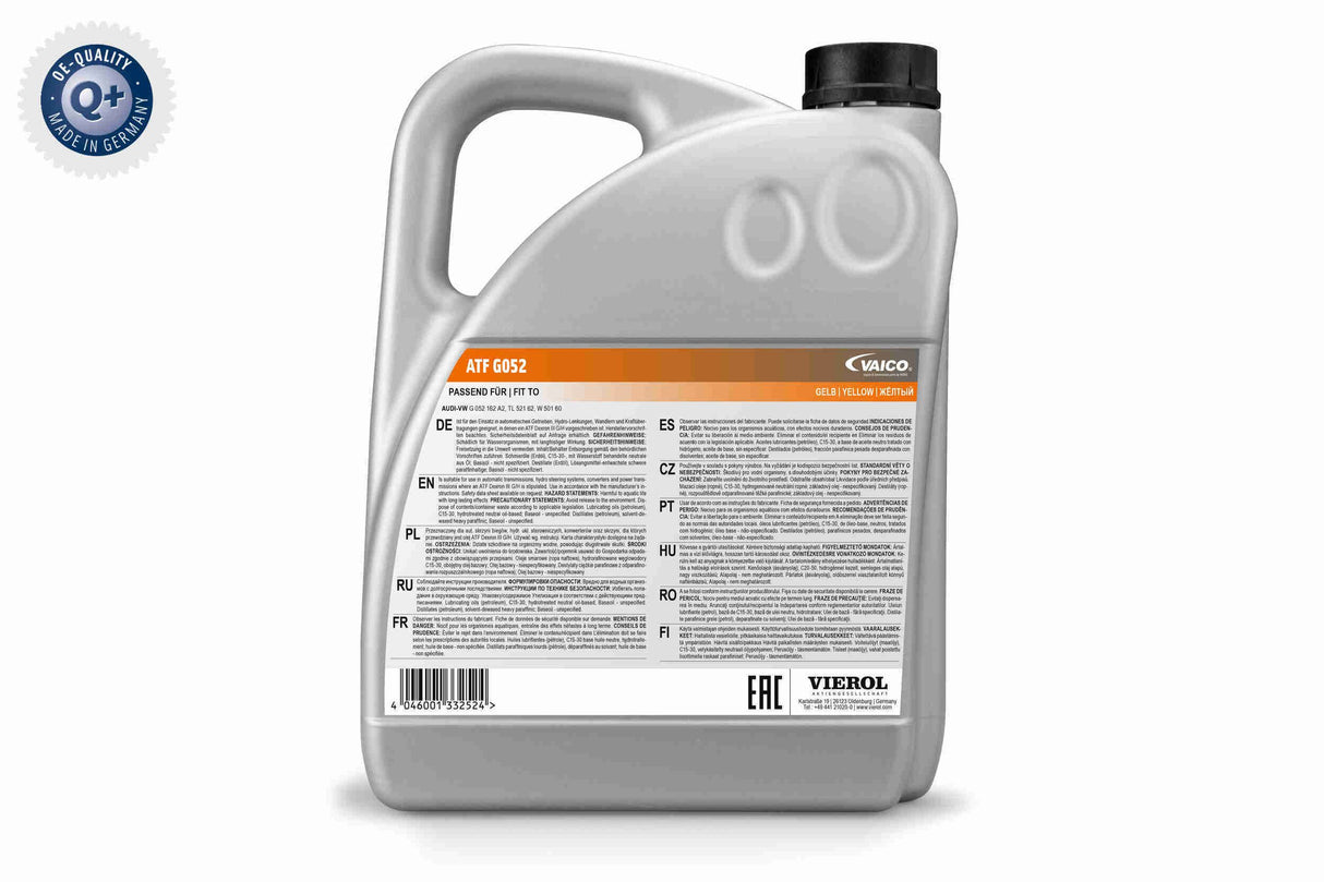 Automatic Transmission Fluid - V60-0065