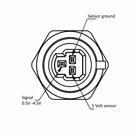 ECUMaster Oil / Fuel 10 Bar Pressure Sensor