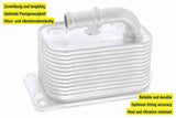 Oil Cooler, engine oil - V42-60-0005