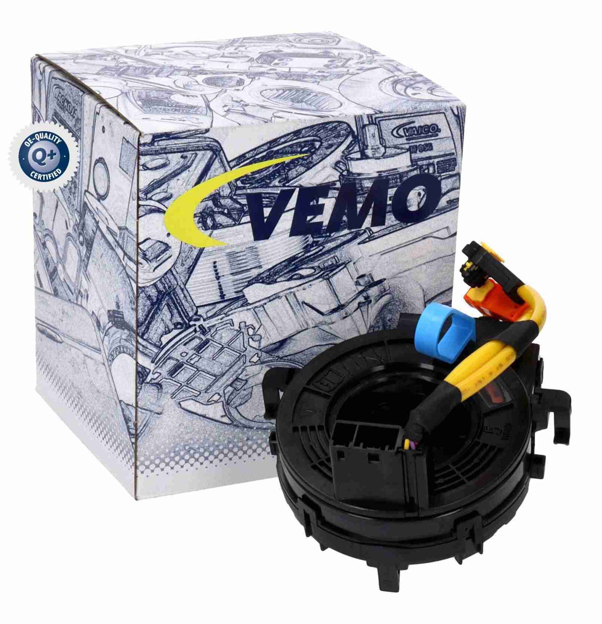 Clock Spring, airbag - V70-72-0544