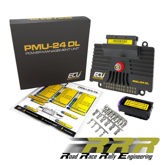 Ecumaster PMU-24 DL Power Management Unit with Data Logging PMU PDU PDM