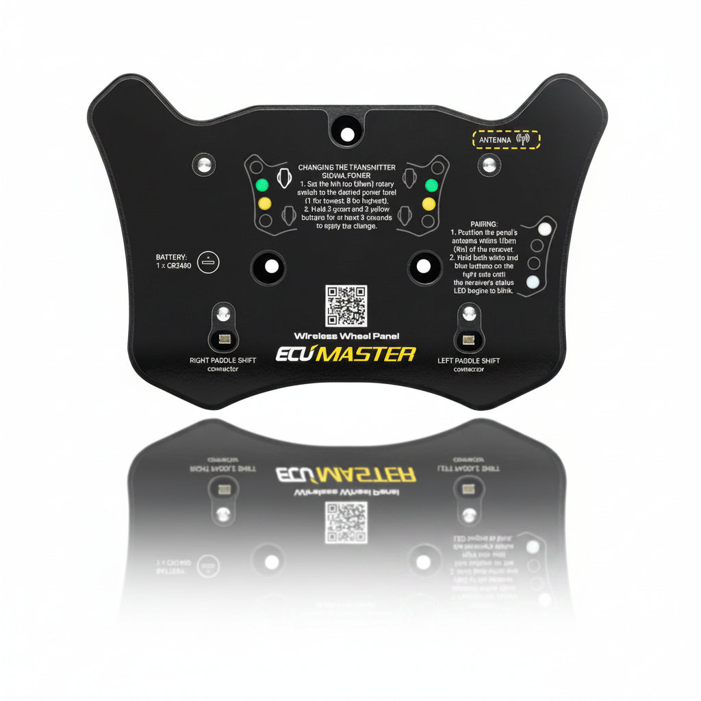 ECUMaster RF Steering Wheel Panel - Wireless