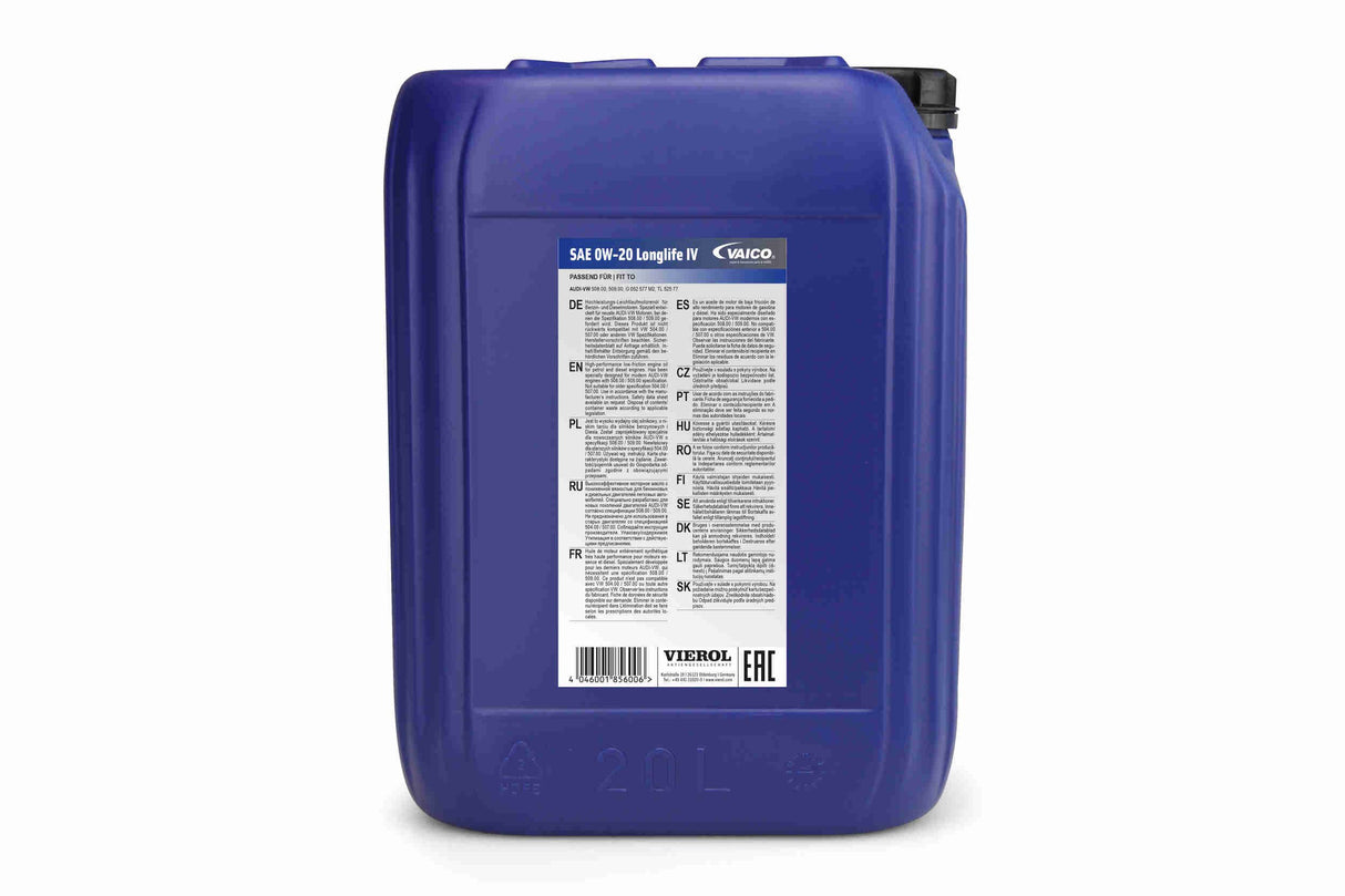 Engine Oil - V60-0334
