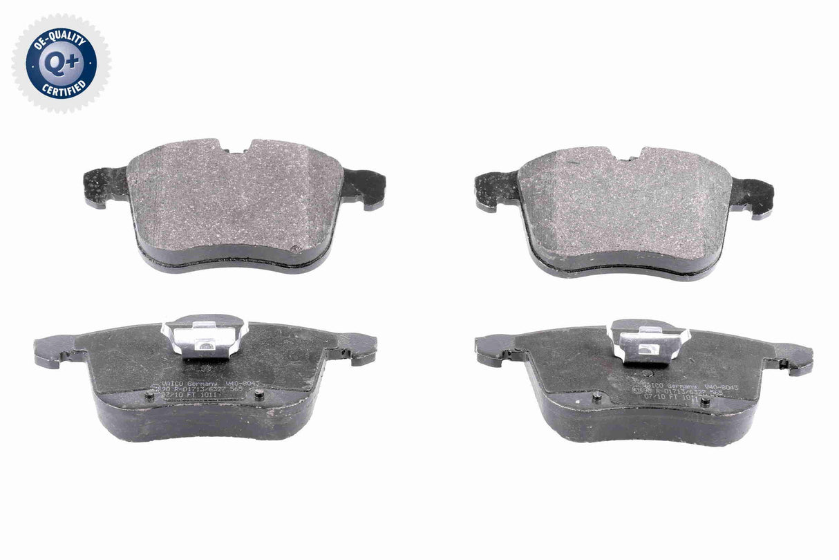 Brake Pad Set, disc brake - V40-8043