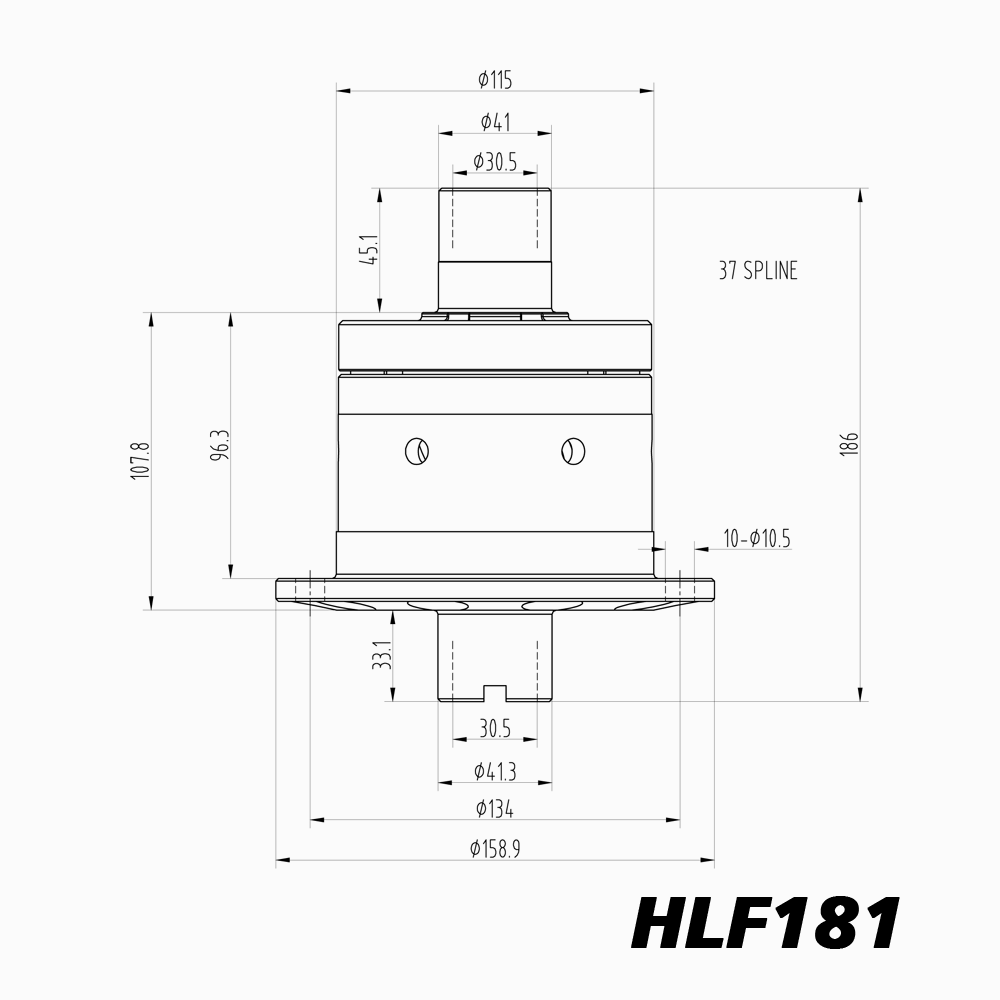 Blackline Porsche 944 / Audi A4 016 / 093 / 083 5 Speed Helical LSD Limited Slip Diff HLF181