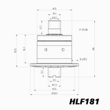 Blackline Porsche 944 / Audi A4 016 / 093 / 083 5 Speed Helical LSD Limited Slip Diff HLF181