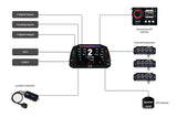 Aim MXS 5" TFT Strada 1.3 CAN ROAD RACE Car Dash Display - Link ECU