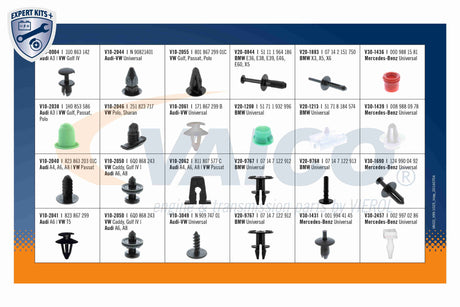 Assortment, fasteners - V99-1025
