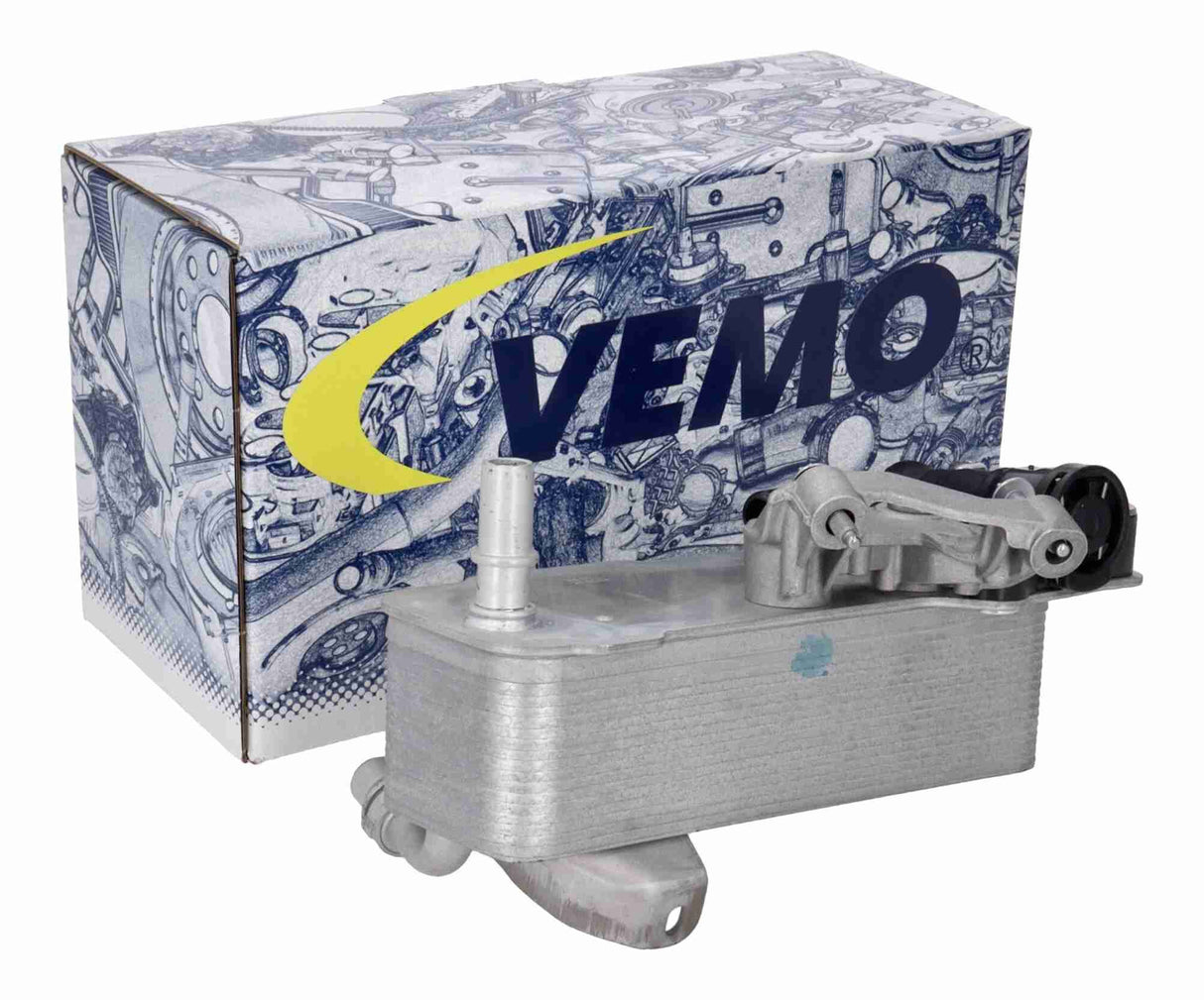 Oil Cooler, automatic transmission - V20-60-0100