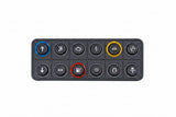 Ecumaster CANBUS Keypad – 4 / 6 / 8 / 10 / 12 / 15 Key Motorsport Switch Panel