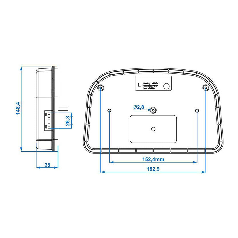 UNIVERSAL Reflector  - VAICO 7380103301