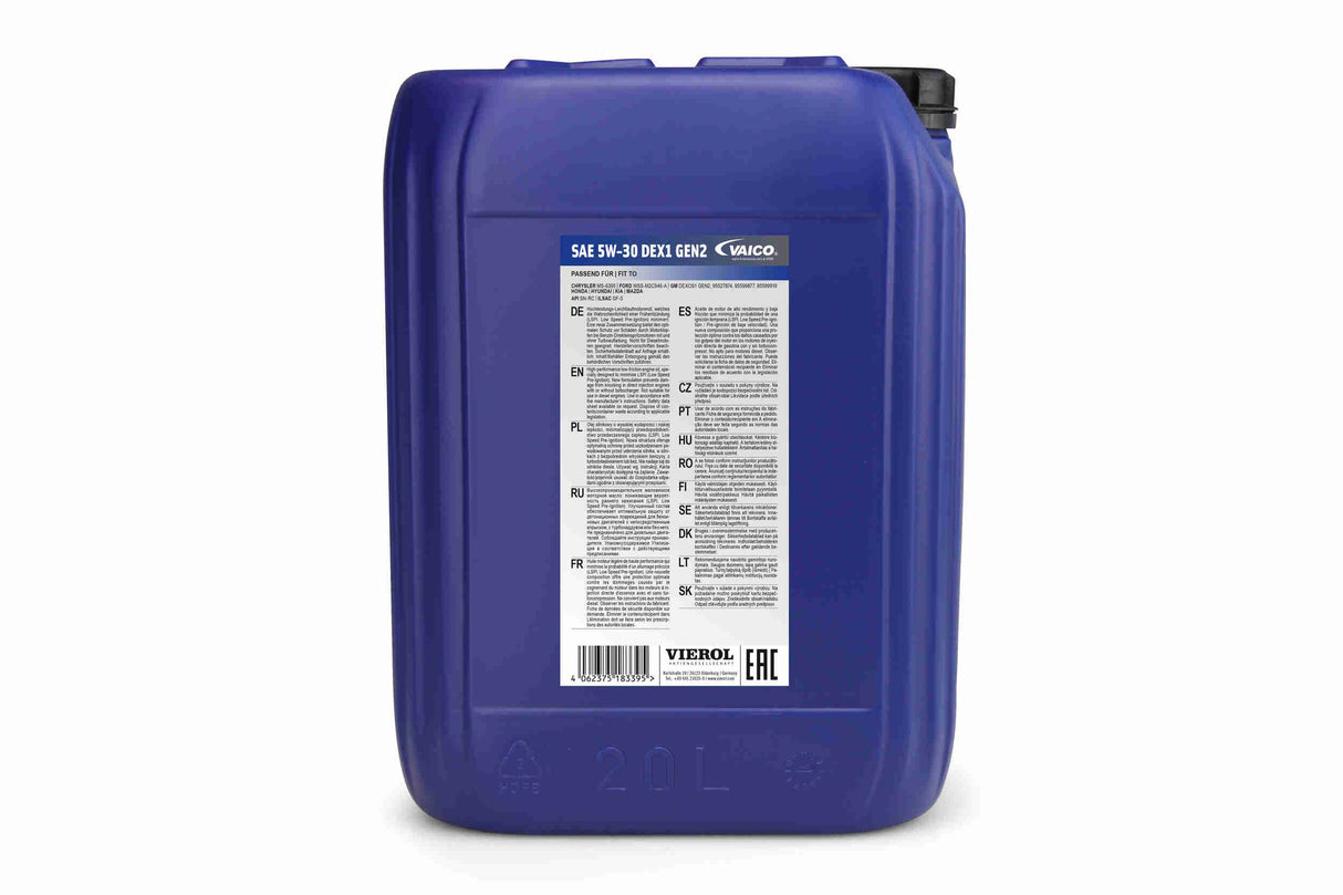 Engine Oil - V60-0394