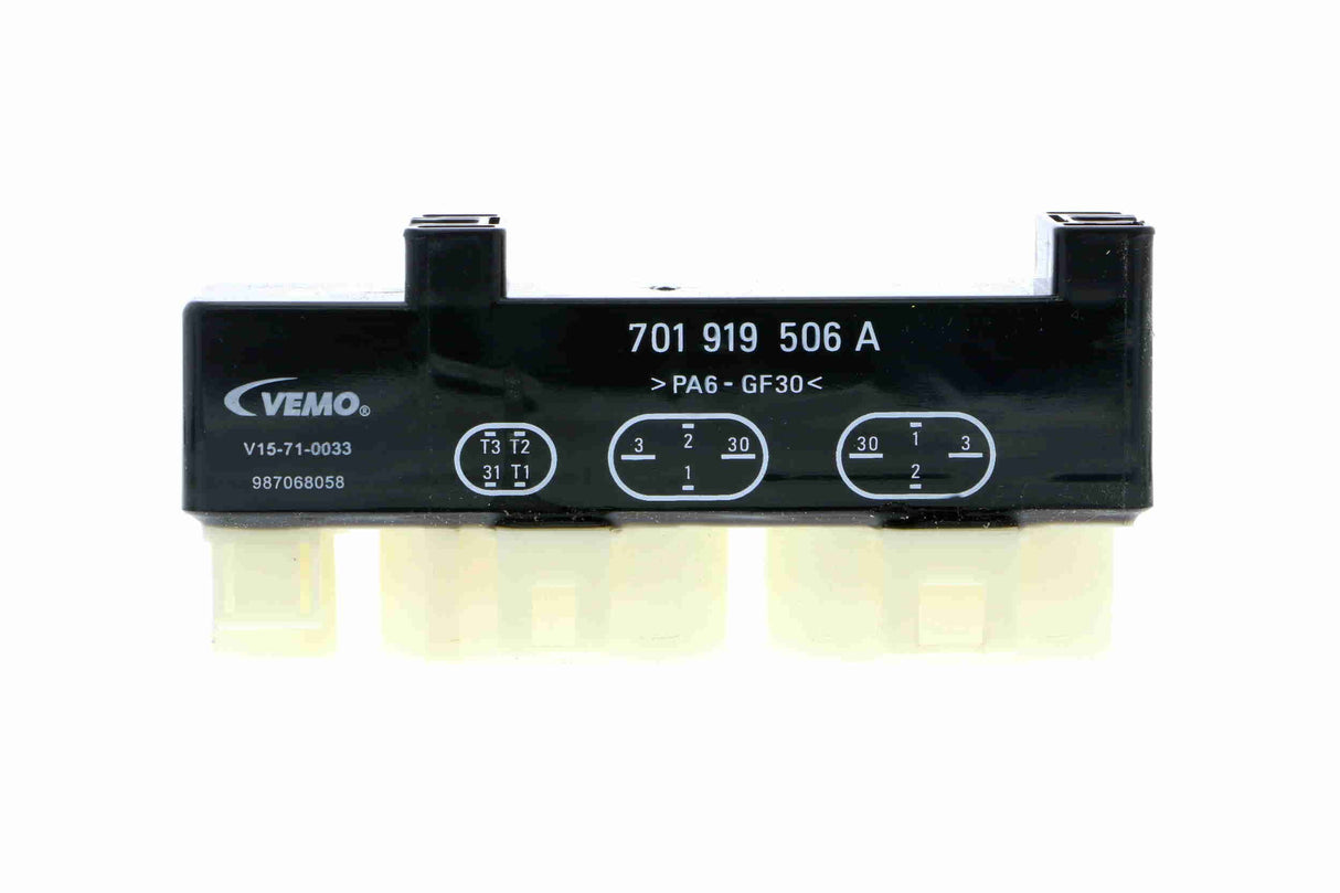 Relay, radiator fan overrun - V15-71-0033