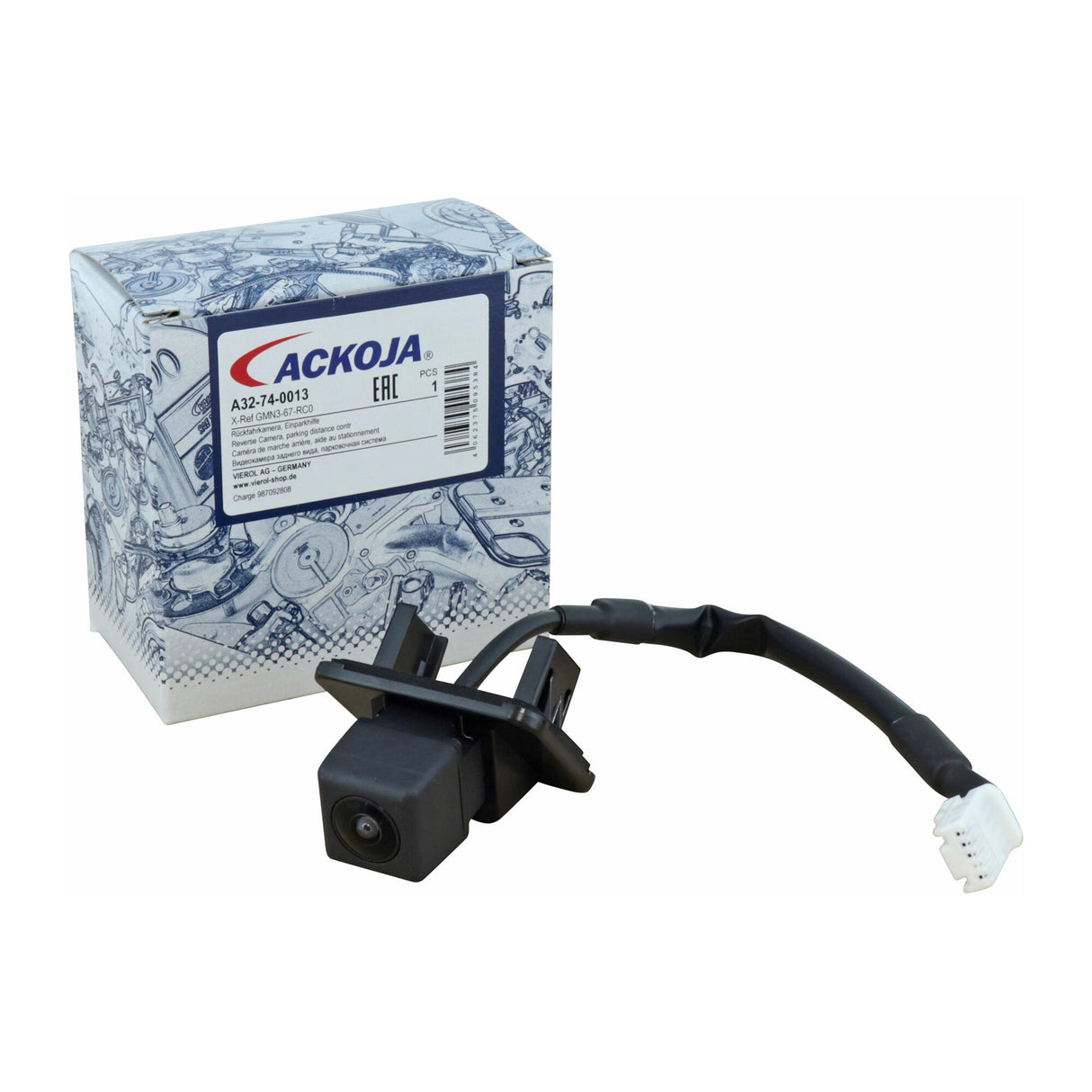 MAZDA Rear View Camera, park distance control  - ACKOJA A32-74-0013