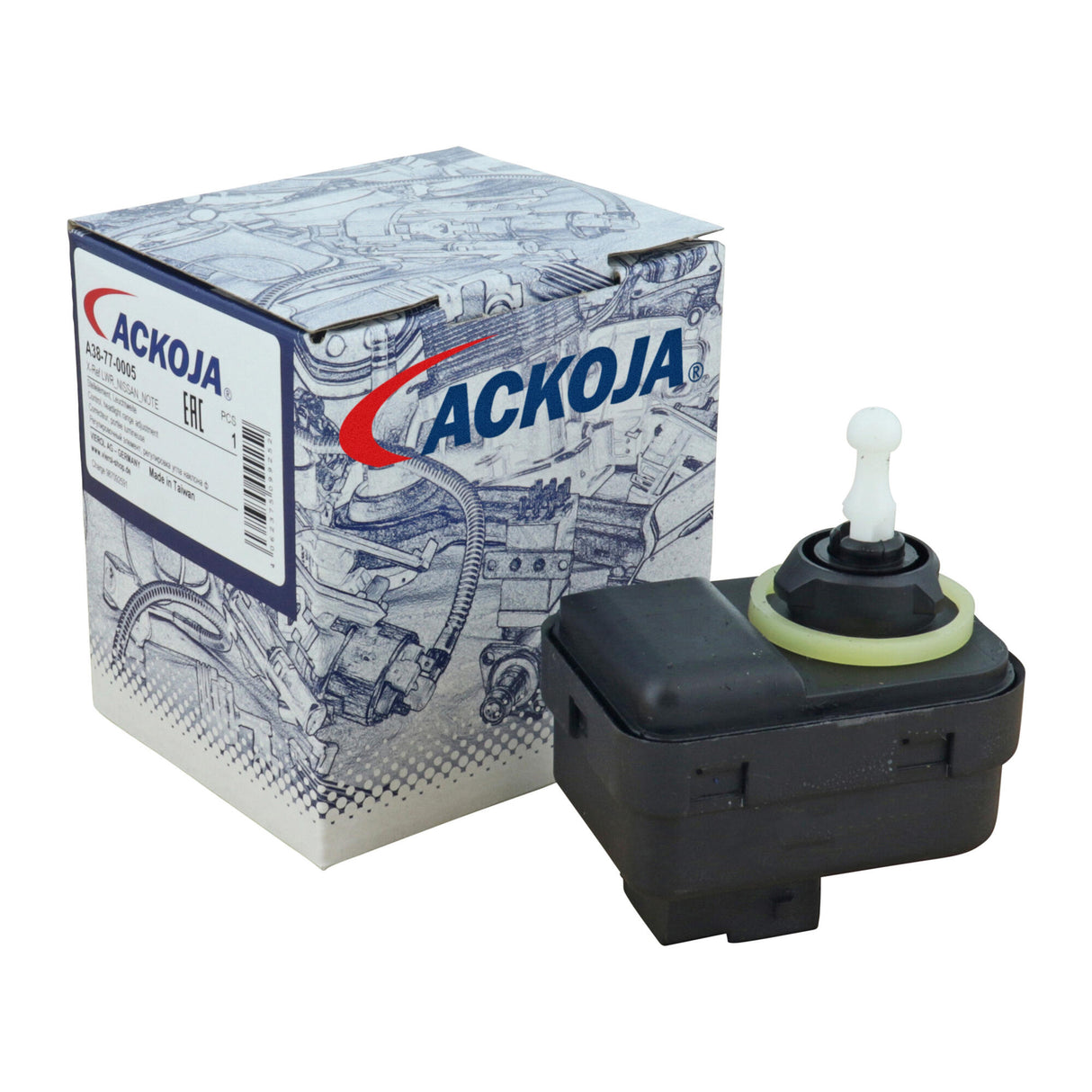 NISSAN Actuator, headlight levelling  - ACKOJA A38-77-0005