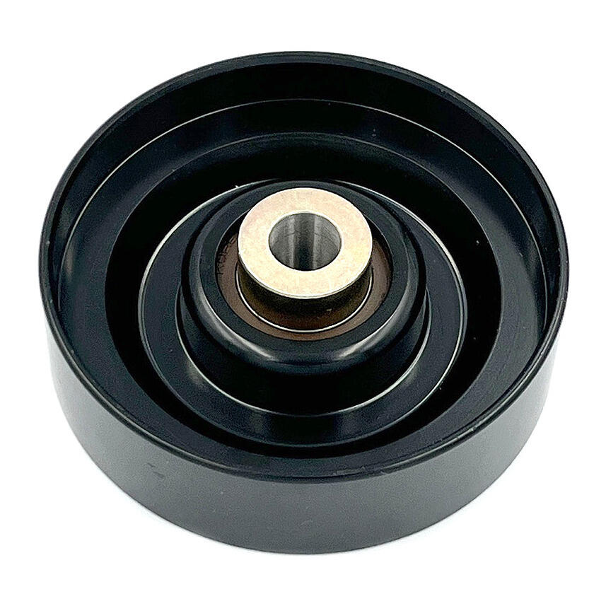 HYUNDAI Deflection/Guide Pulley, V-ribbed belt  - ACKOJA A52-0128